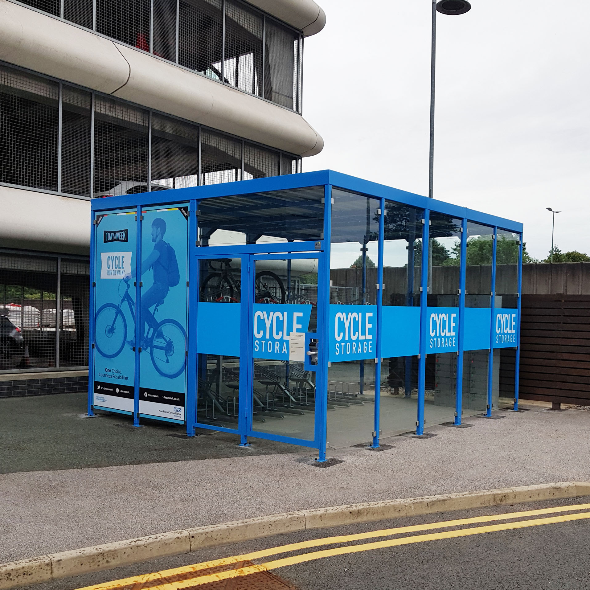 NHS Salford Royal Cycle Hub